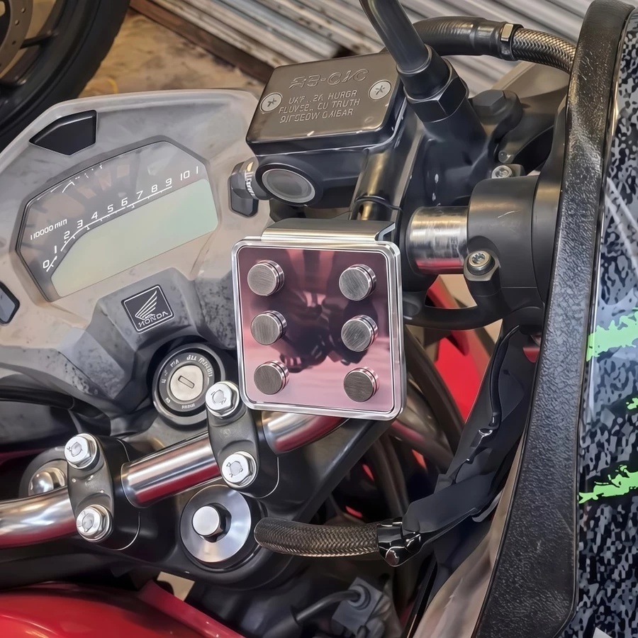 Suporte de Celular 6 Imãs Para Moto Extra Forte Para Retrovisor guidão universal alta velocidade