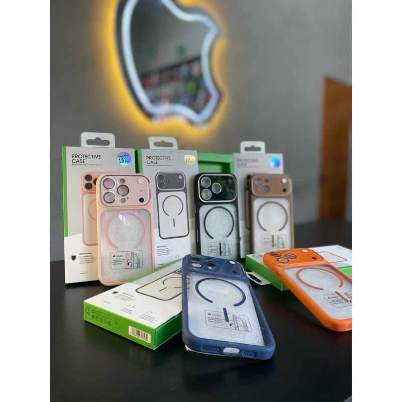 Capa Estilo iPhone 17 Pro – iPhone 13, 13 PRO MAX, 14 PRO MAX, 15, 15 PRO MAX, 16 PRO, 16 PRO MAX, 17 PRO, 17 PRO MAX