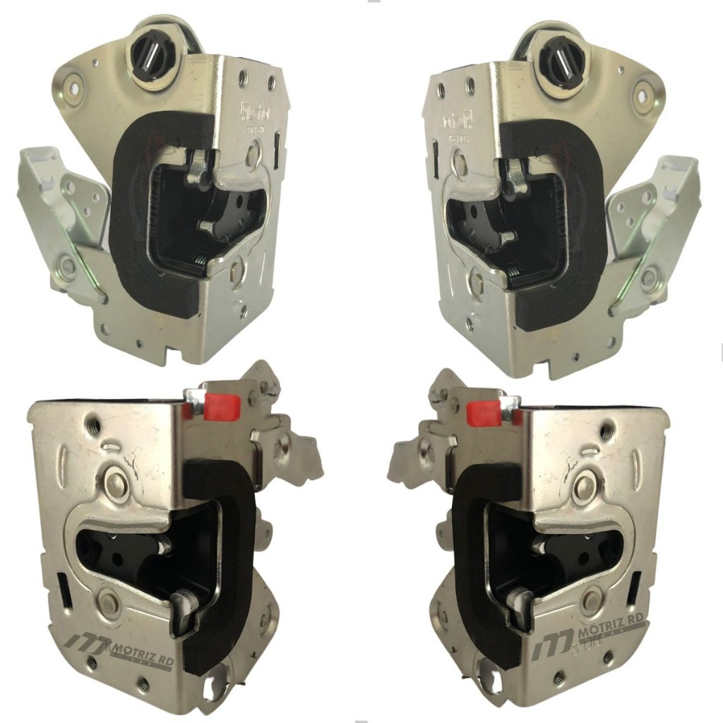 Kit 4 Fechadura Gol G2 G3 G4 Portas Dianteira E Traseira
