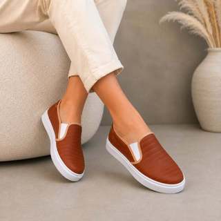 Tênis Feminino Casual Sapato Feminino Tenis Stillo Slip On Feminino Sapatenis LISTRA
