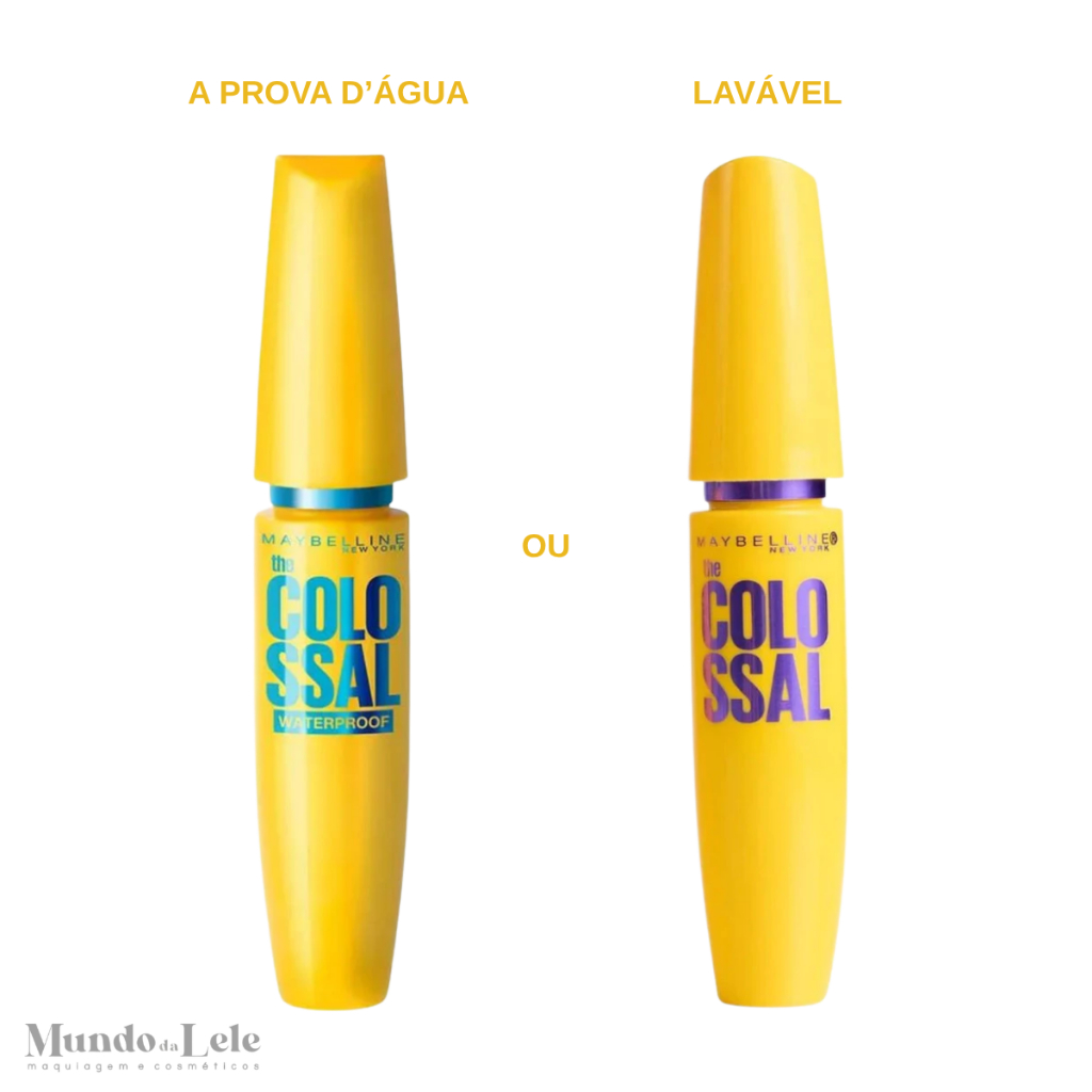 MÁSCARA DE CÍLIOS MAYBELLINE NY THE COLOSSAL