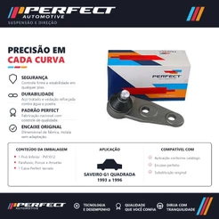 PIVO SUSPENSAO DIREITO SAVEIRO G1 QUADRADA 1993 a 1996 PERFECT