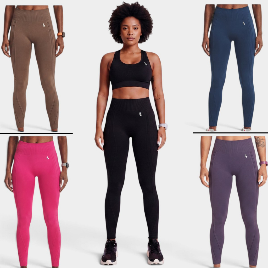 Calça Leg Legging Max Lupo Sport Tecnologia Sem Costura Seamless Original