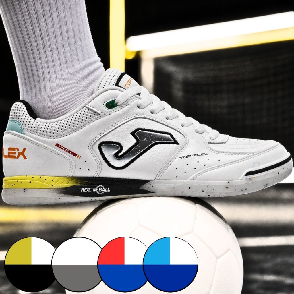 Chuteira de Futsal Salão Quadra Resistente Leve Antiderrapante Profissional Top Flex Rebound Jomma Original Oficial