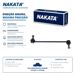 Bieleta dianteira Fiat Argo Bravo Cronos Pulse Punto Strada Fastback – Nakata N6067