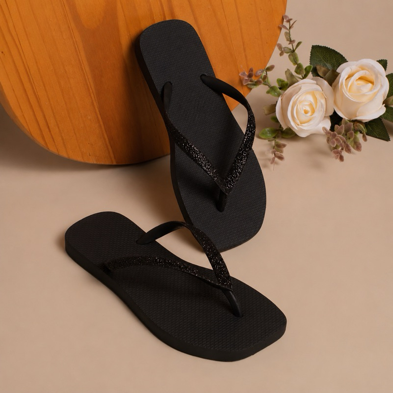 Chinelo Feminino Rasteirinha Sandália Casual com detalhes Leve Confortável Elegante