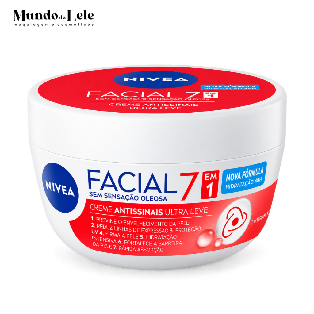 Creme Facial Antissinais Sensação Não Oleosa Nivea