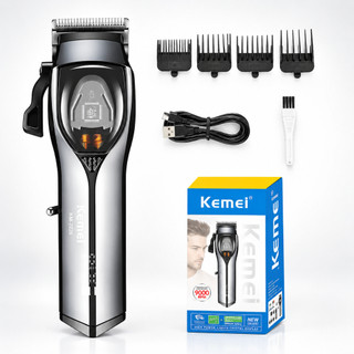 Máquina de Corte Profissional 10w USB Portátil 9000RPM Recarregável Sem Fio KEMEI-2229 Premium Homem