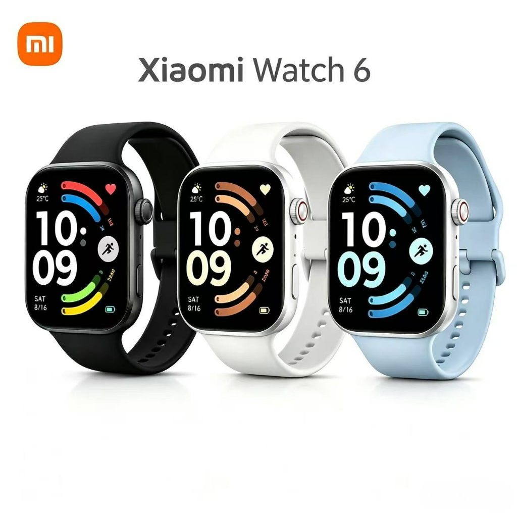 Relógio Smartwatch Redmi Watch 6 com Gps e Tela 2.07‘’ Global