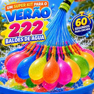 Balão de Água Guerra de Bexiga 37/111/222 Splash Ball Brincadeira de Verão Encha Balões Rápido