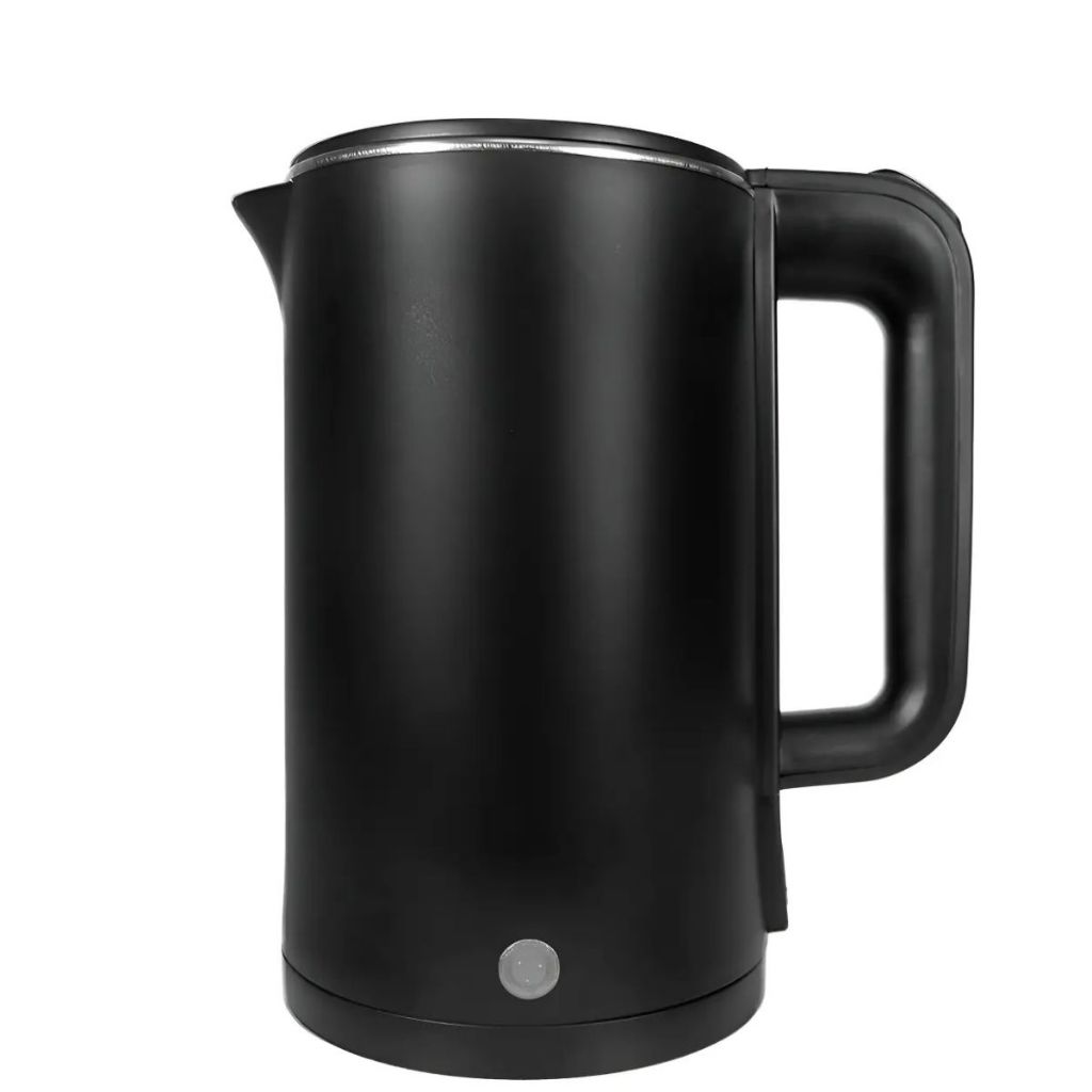 Chaleira Elétrica Moderna Aroma Acep01l 1,8L em Aço Inoxidável Preto com Desligamento Automático
