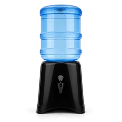 Suporte Para Agua Mineral Plastico Base Para Galão Garrafão Compacto Resistente Preto
