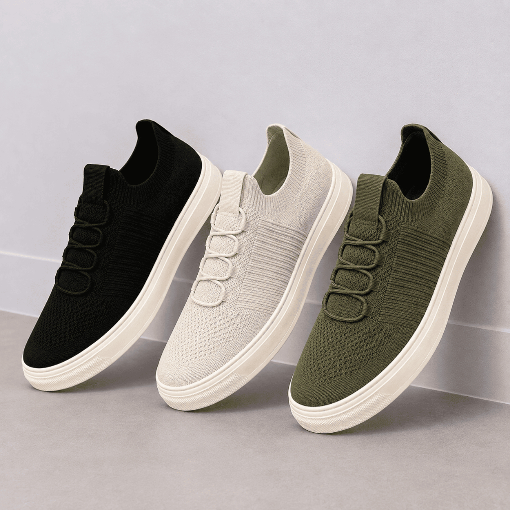 Tênis Masculino Casual Confortável Leve Calce Fácil Elegante do 36 ao 43 varias cores disponíveis