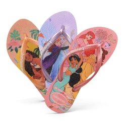 Chinelo Infantil Havaianas Kids Slim Princess Glitter na Palmilha Envio Rápido 4123328