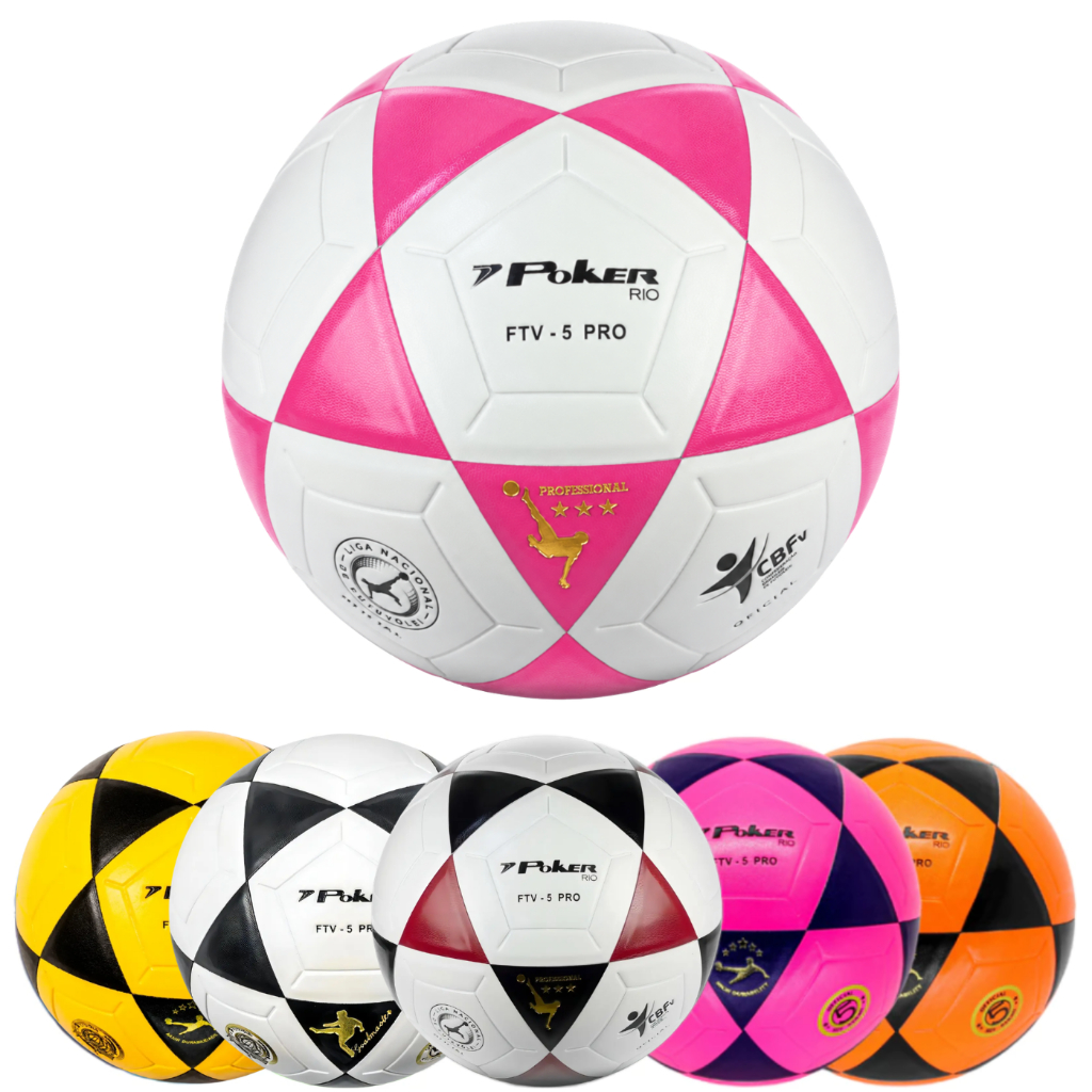 Bola de Futevolei Vulcanizada Rio PU Poker