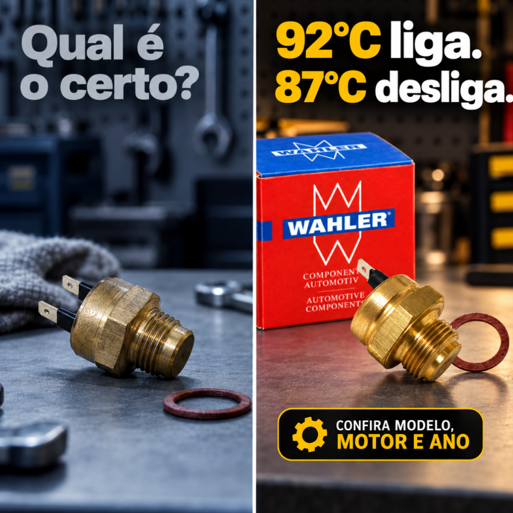 Cebolao Radiador Wahler Gol Voyage Parati Corcel Escort Monza Chevy — imagem 2 de 2