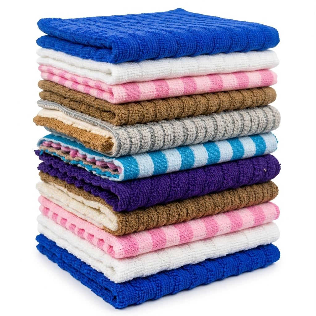 KIT 10 Pano de Microfibra Magico ORIGINAL Uso Geral Alta Absorção Flanela Limpeza 30x30
