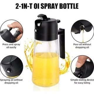 Azeiteiro Vinagreiro Spray de Vidro - 500 ml