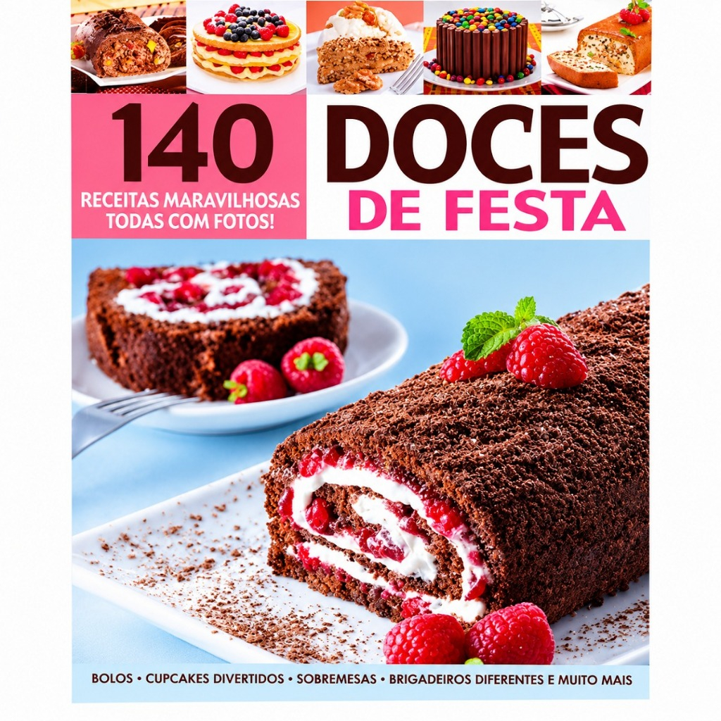 140 Receitas Maravilhosas - Doces De Festa