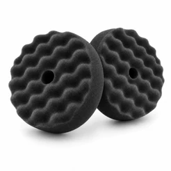 Boina De Espuma Dupla Face Ondulada Lustro 6 Polegadas Linha EP Polimento Automotivo Sem Holograma E Alto Brilho