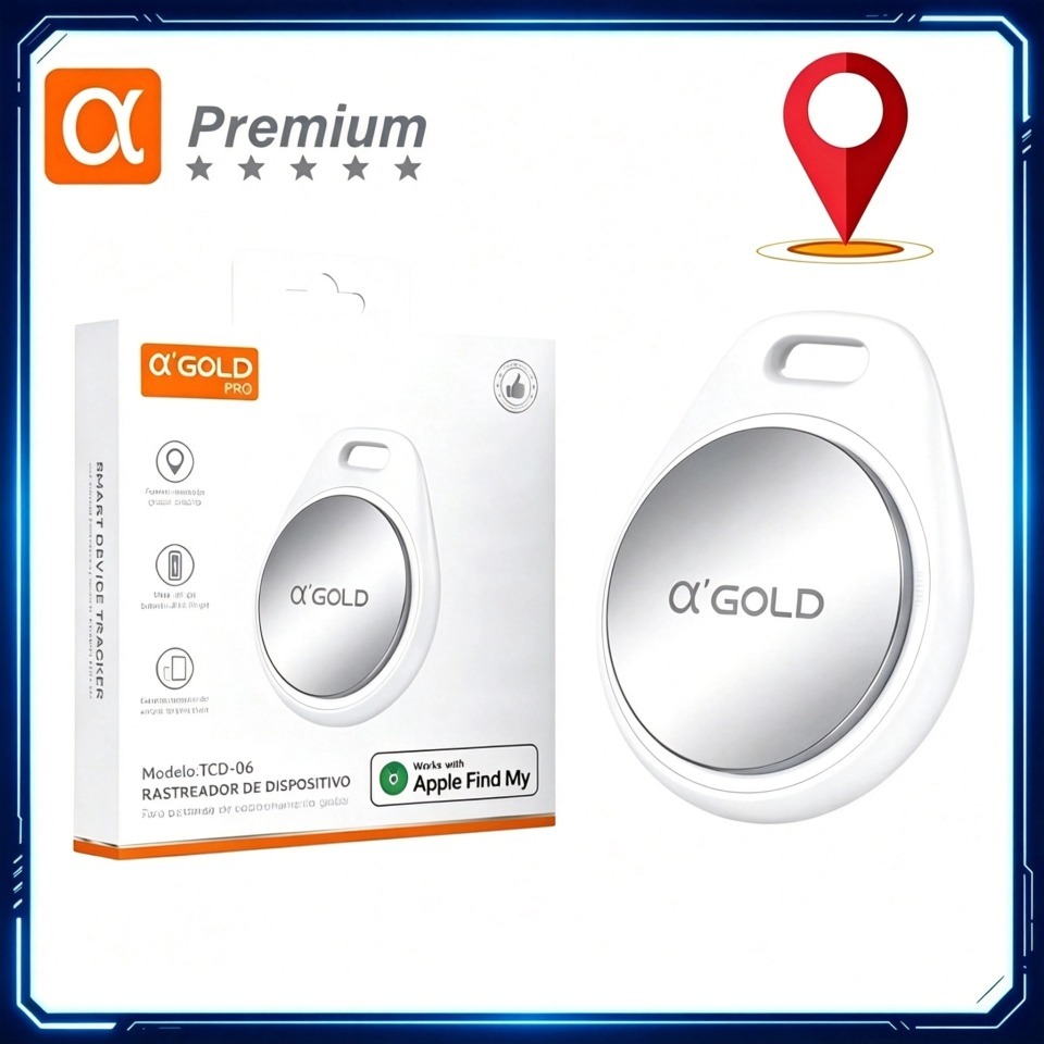 Rastreador Smart Tag GPS Localizador (Apple Find My) Air Tag Inteligente original A'GOLD TCD-06