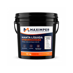 Manta Líquida Emborrachada 18kg Maximper Para Laje