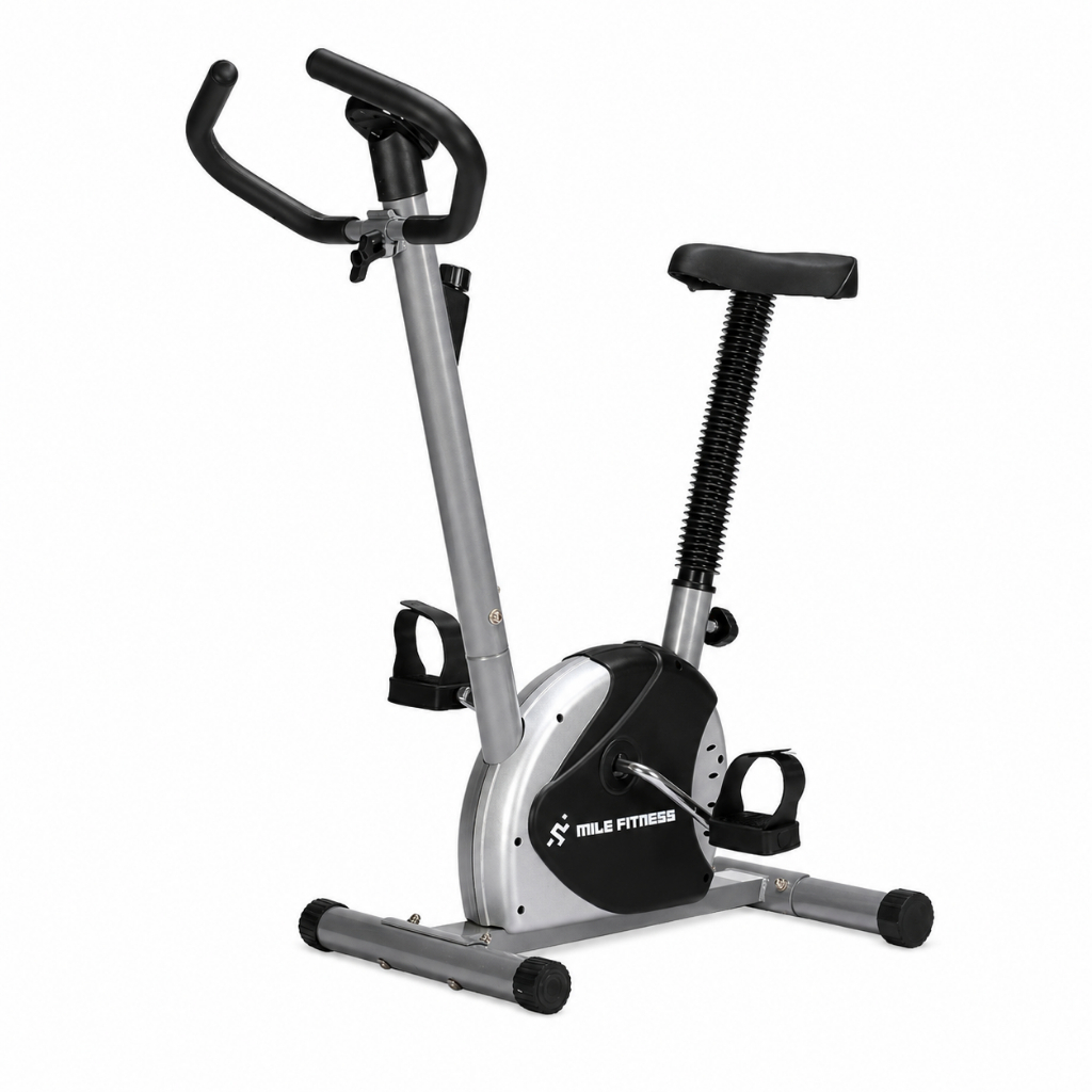 Bicicleta Ergometrica Mile Fitness Com Monitor de Velocidade e Calorias Integrado
