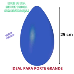 Brinquedo Para Cachorro Interativo Ovo Fujão Porte GRANDE CORES