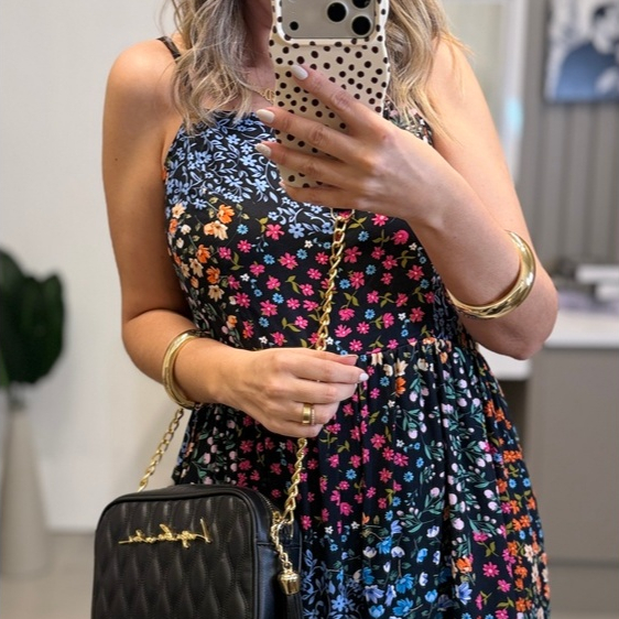 Vestido Longo Rafaela Tamanho único 36 ao 46 Linda Moça — imagem 2 de 2