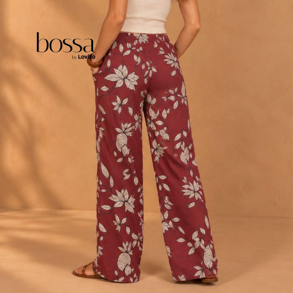 Lovito Bossa Calça Feminina Reta Estampada PTB1057BRL1087 · foto 2