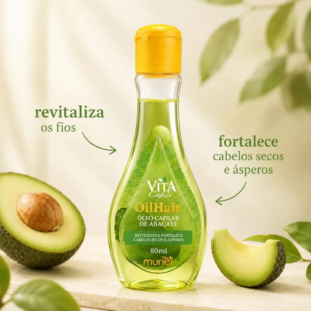 Óleo Capilar Vita Capili Abacate 80ml