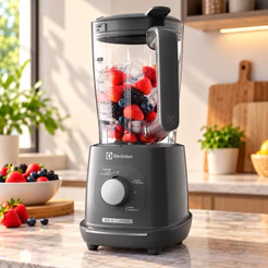 Liquidificador Electrolux EBL1000 Efficient TriForce 1000W 2,7L 5 Velocidades Cinza