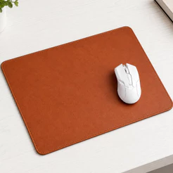 Mouse Pad Grande Couro Ecológico Premium Deskpad Antiderrapante