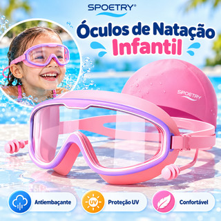 Óculos De Natação Infantis À Prova D'água, Antiembaçante Lente HD Para Meninos E Meninas Piscina E Aulas De Natação