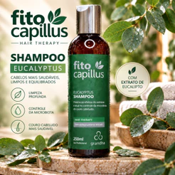 Shampoo Fito Capillus Eucalyptus 250ml para Couro Cabeludo Sensível