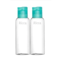 Kit de Viagem Case Com Dois Frascos Colors Ricca Cores Sortidas