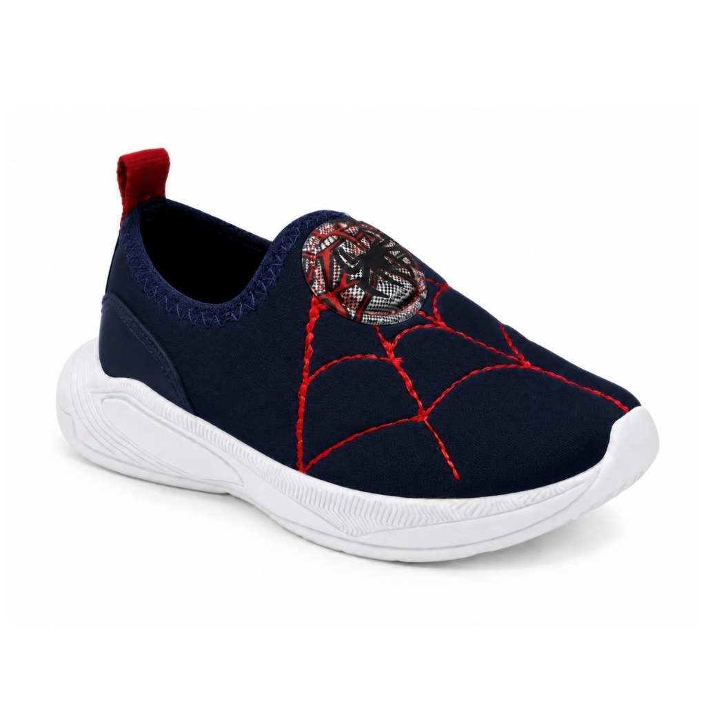 Tênis Menino Com Led Spider Infantil Calce Fácil Kidstep · foto 2