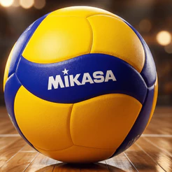 Bola Vôlei Profissional Mikasa V360w Praia Areia Costurada Tamanho Oficial Macia Leve Reforçada
