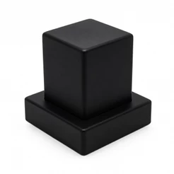 Acabamento Quadrado PRETO Registro Geral e Chuveiro Luxo ABS Padrão Deca 1/2" e 3/4"
