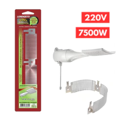 Resistência Chuveiro Loren Shower Lorenzetti Ultra 220v 7500w Banho Banheiro Alta Performance Turbo Ducha
