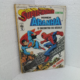 Gibi HQ Super-homem Contra Homem-aranha (1, 2) 1985 E 1989 (Formatinho)
