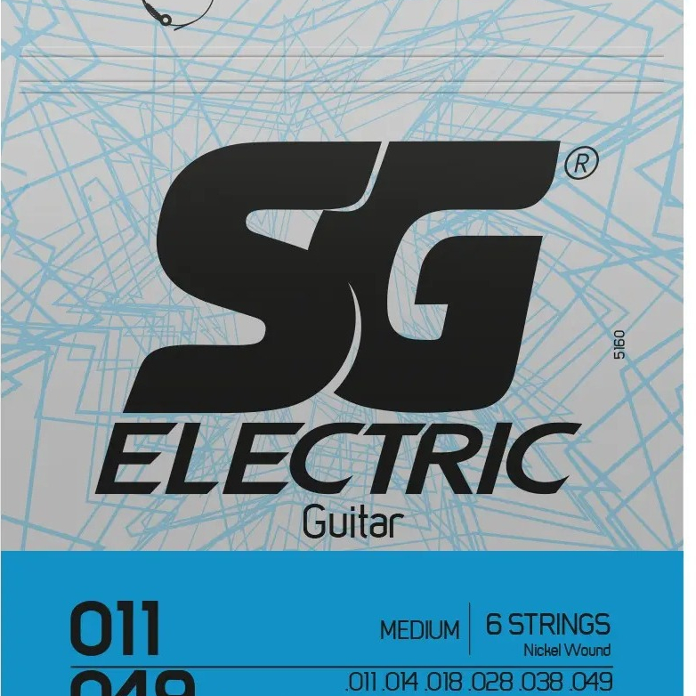 encordamento de guitarra SG 0.11