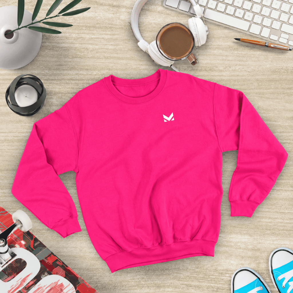 Moletom Muleka Sem Capuz Gola Redonda Blusa Frio Casaco Feminino AZ 001