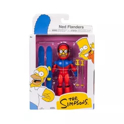 Boneco Ned Flanders de (Versão Ski) de 12cm - Os Simpsons