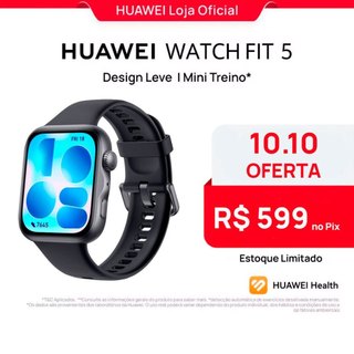 HUAWEI WATCH FIT 5 | Smartwatch Watch | 182" AMOLED Lightweight Design | Mini Workout | 6…
