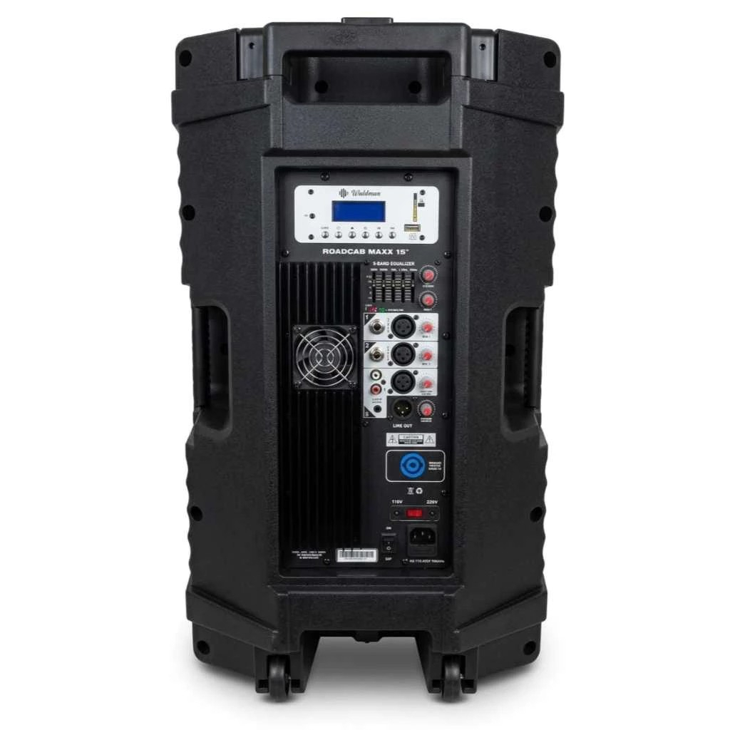CAIXA DE SOM ATIVA WALDMAN ROADCAB MAXX 15" RC 1000 MAXX RC-1000 RC1000 1000w Bivolt Chaveado — imagem 2 de 2