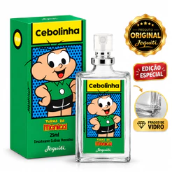 Perfume Cebolinha Vidro 25 ml Edição Especial Limitada 25ml Original Turma da Mônica Desodorante Colônia Masculina