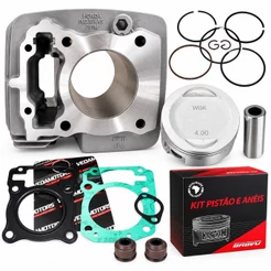 Kit Cilindro 4mm Titan 150 Fan 150 Bros 150 WGK Completo
