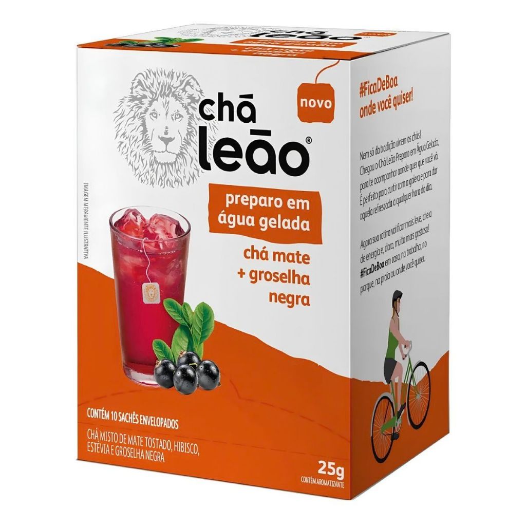 Kit Chás Gelados Leão - Coleção Completa com 7 Sabores — imagem 2 de 2