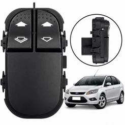 BOTÃO INTERRUPTOR VIDRO ELÉTRICO DUPLO FORD FOCUS 2000/